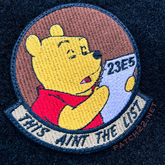 23E5 Promotion Perplexity - "This aint the list" patch