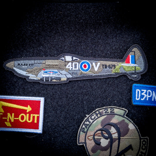 Supermarine Spitfire Limited-Edition Embroidered Patch