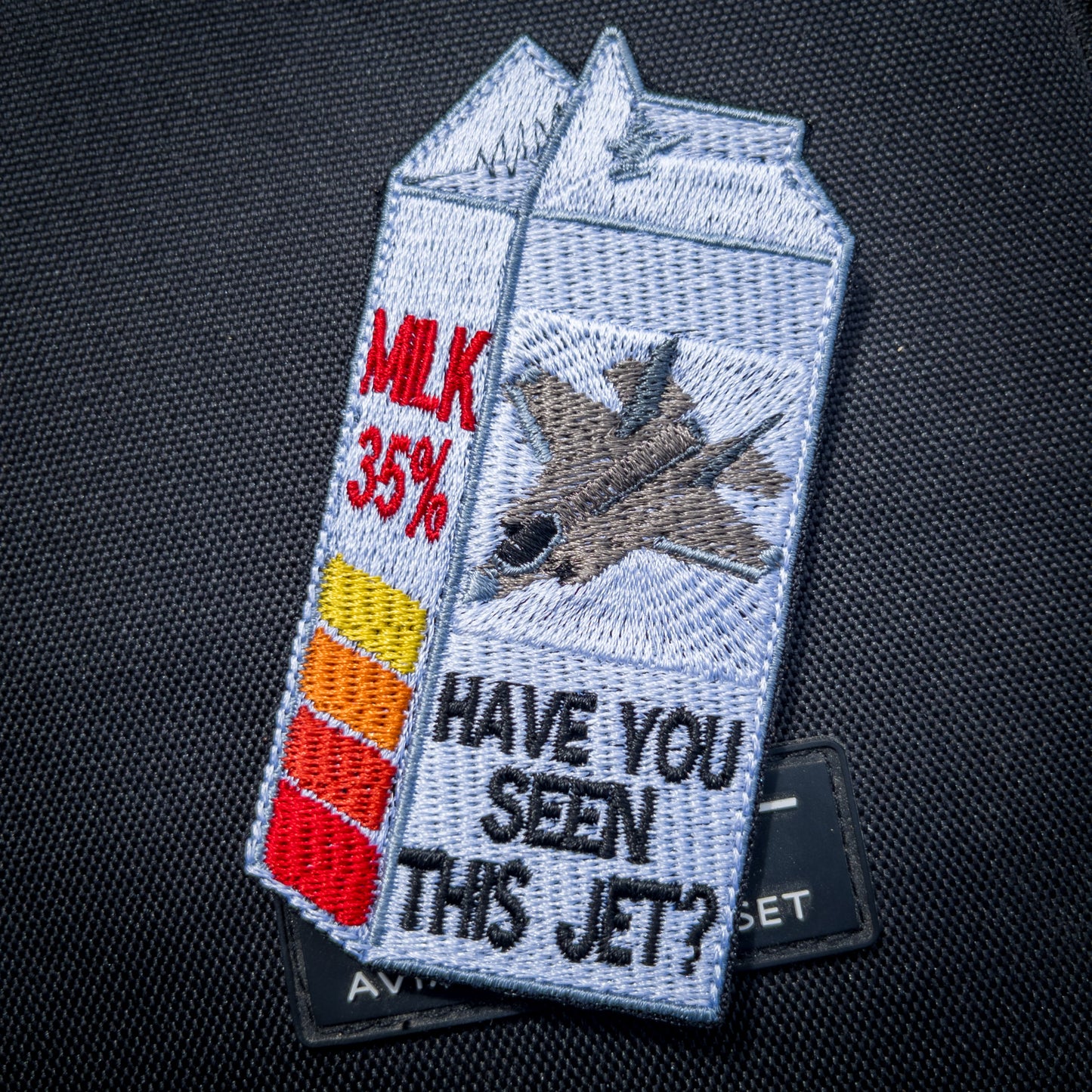 M.I.A. F35: Milk Carton Edition Patch