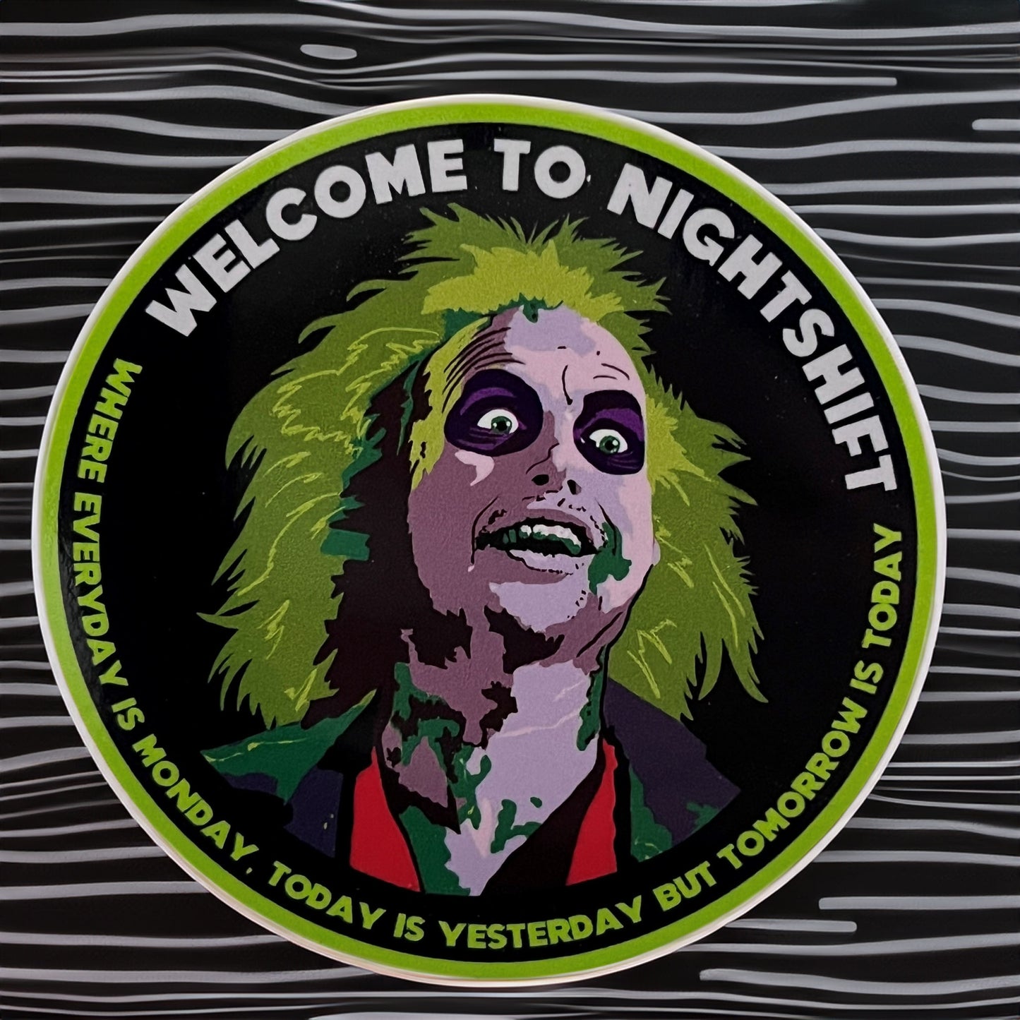 Welcome to Nightshift Sticker