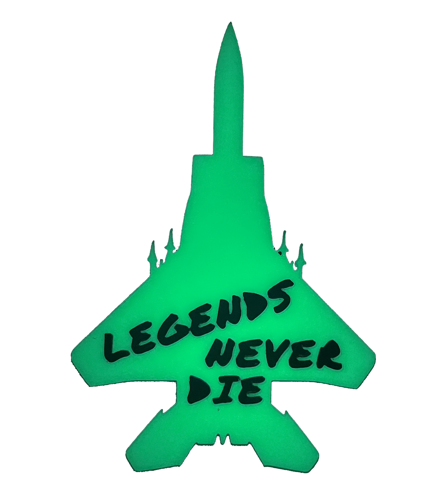 F15 Acrylic Legends Never Die