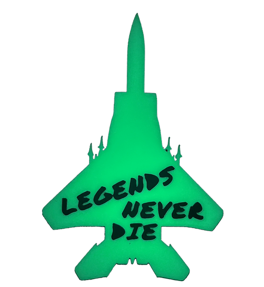 F15 Acrylic Legends Never Die