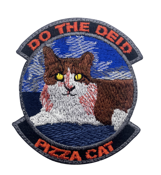 PIZZA CAT MORALE PATCH